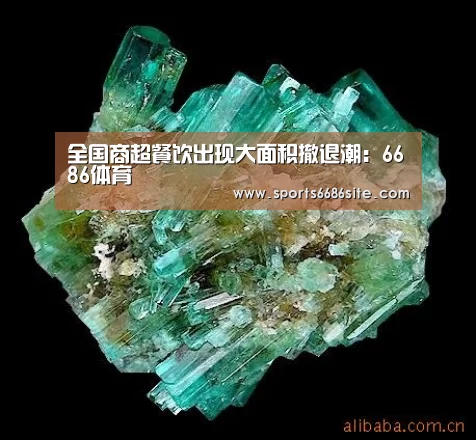 全国商超餐饮出现大面积撤退潮：6686体育